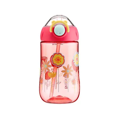 鸭嘴吸管杯-花花世界
