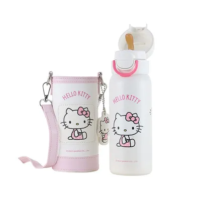海浪保温杯-裙裙hellokitty