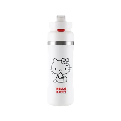 悦动双饮运动杯-偷懒Hellokitty