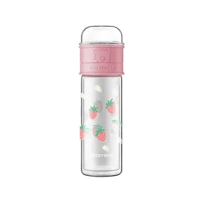 茶水分离杯-草莓