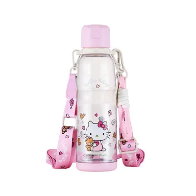 塑料运动杯-满心HelloKitty
